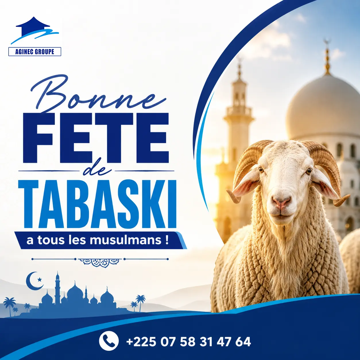 Publication de Tabaski AGINEC Groupe