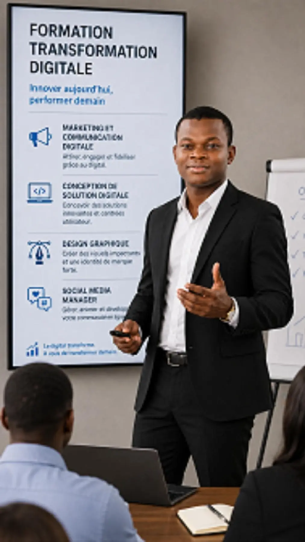Visuel d’une formation en transformation digitale